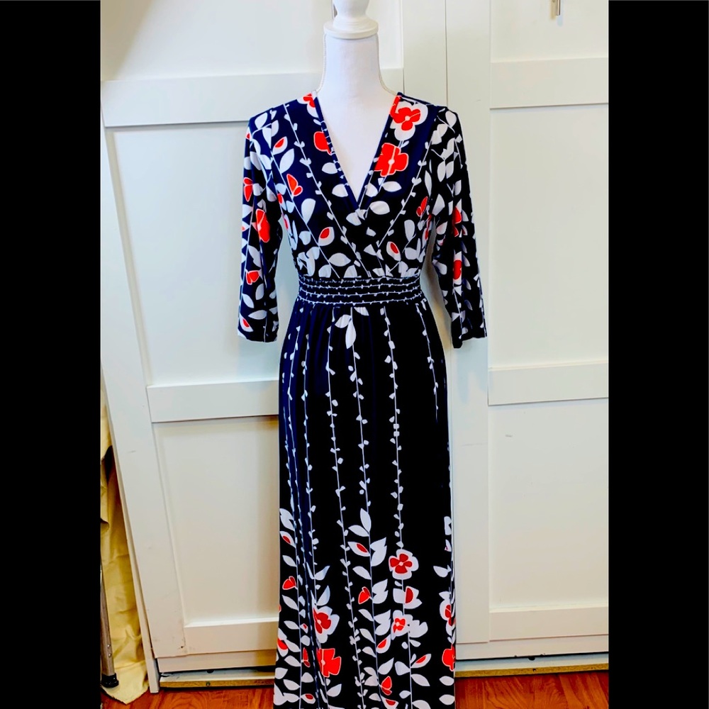 Jean Pierre Floral maxi dress